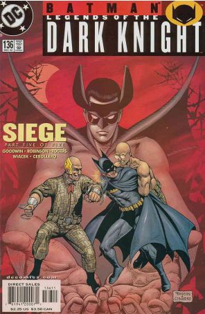 Batman: Legends of the Dark Knight 136 published by DC with cover art by Marshall Rogers