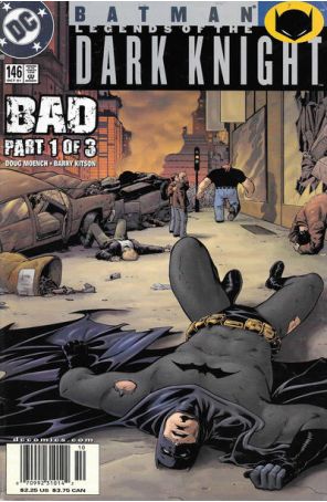 Batman: Legends of the Dark Knight 146 (Newsstand) published by DC with cover art by Barry Kitson