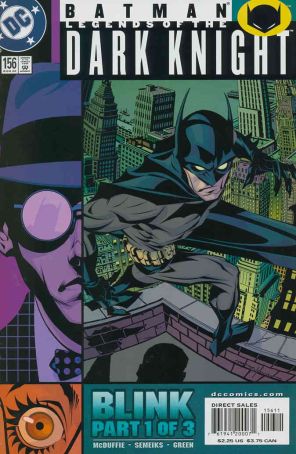 Batman: Legends of the Dark Knight 156 published by DC with cover art by Brian Stelfreeze