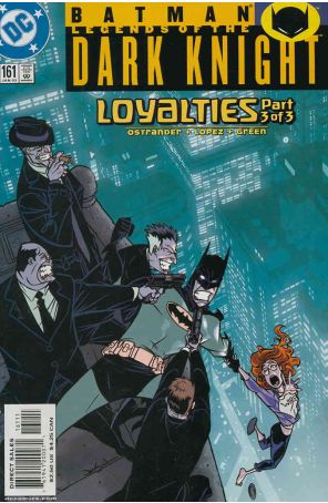 Batman: Legends of the Dark Knight 161 published by DC with cover art by Jason Pearson