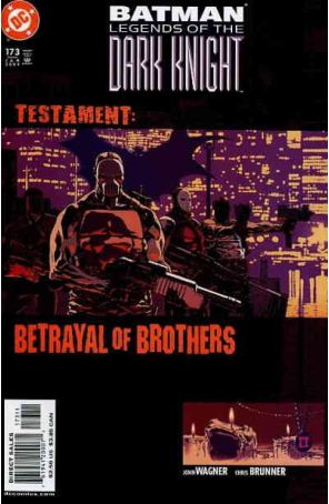 Batman: Legends of the Dark Knight 173 published by DC with cover art by Chris Brunner