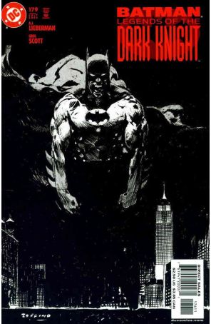Batman: Legends of the Dark Knight 179 published by DC with cover art by Jorge Zaffino