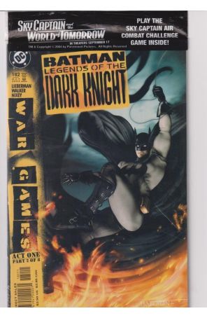Batman: Legends of the Dark Knight 182 (in bag) published by DC with cover art by Brian Haberlin