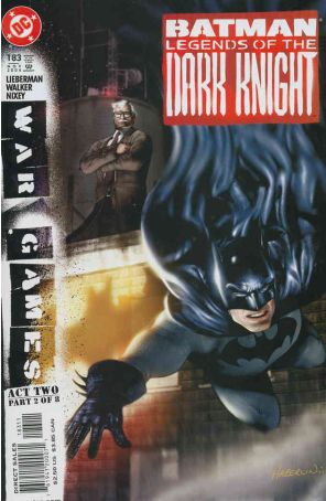 Batman: Legends of the Dark Knight 183 published by DC with cover art by Brian Haberlin