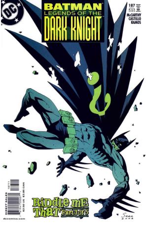 Batman: Legends of the Dark Knight 187 published by DC with cover art by Sean Phillips
