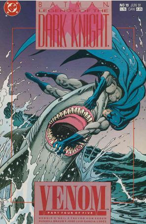 Batman: Legends of the Dark Knight 19 published by DC with cover art by Jose Luis Garcia-Lopéz