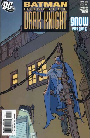 Batman: Legends of the Dark Knight 194 published by DC with cover art by Seth Fisher