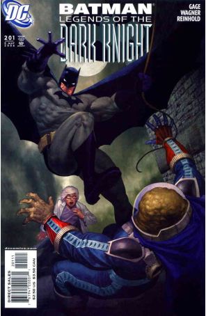Batman: Legends of the Dark Knight 201 published by DC with cover art by Ariel Olivetti