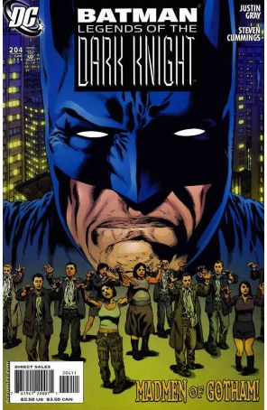Batman: Legends of the Dark Knight 204 published by DC with cover art by Gary Erskine