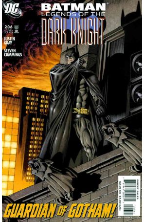 Batman: Legends of the Dark Knight 206 published by DC with cover art by Gary Erskine
