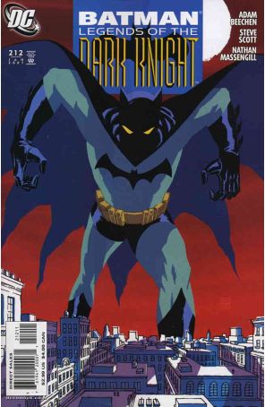 Batman: Legends of the Dark Knight 212 published by DC with cover art by Cliff Chiang