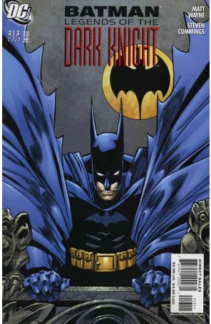 Batman: Legends of the Dark Knight 213 published by DC with cover art by Walt Simonson