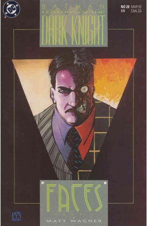 Batman: Legends of the Dark Knight 28 published by DC with cover art by Matt Wagner