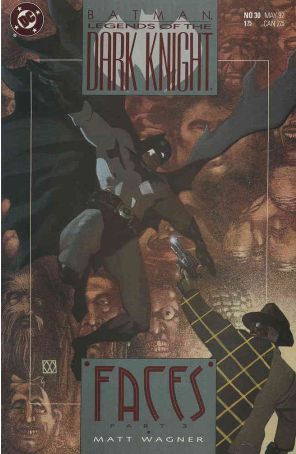 Batman: Legends of the Dark Knight 30 published by DC with cover art by Matt Wagner
