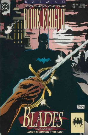 Batman: Legends of the Dark Knight 32 published by DC with cover art by Tim Sale