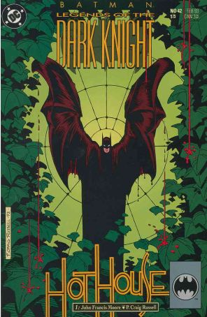 Batman: Legends of the Dark Knight 42 published by DC with cover art by P. Craig Russell