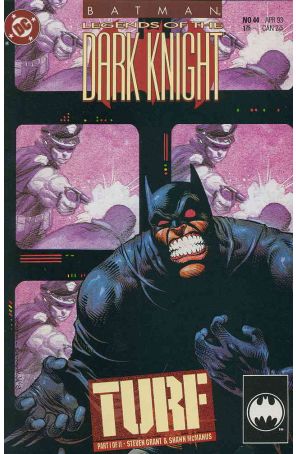 Batman: Legends of the Dark Knight 44 published by DC with cover art by Shawn McManus
