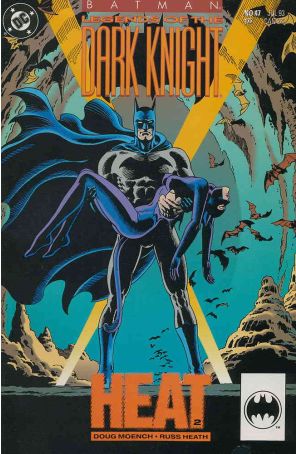 Batman: Legends of the Dark Knight 47 published by DC with cover art by Russ Heath