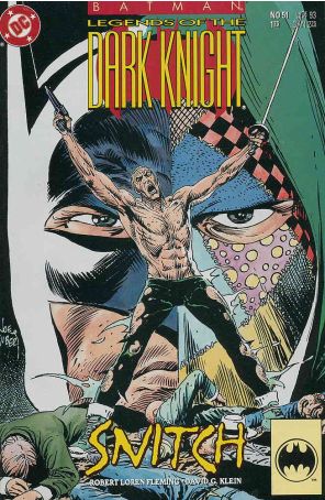 Batman: Legends of the Dark Knight 51 published by DC with cover art by Joe Kubert