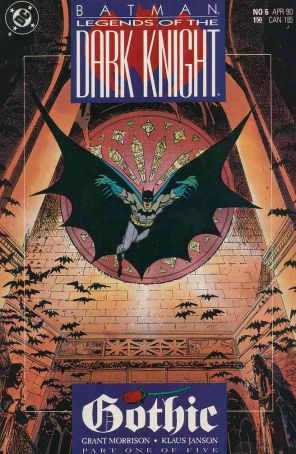 Batman: Legends of the Dark Knight 6 published by DC with cover art by Klaus Janson