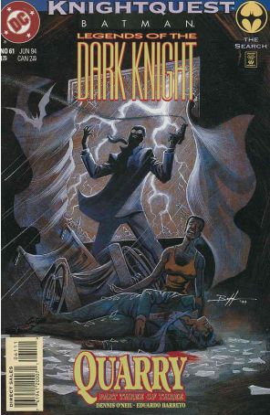 Batman: Legends of the Dark Knight 61 published by DC with cover art by Norm Breyfogle