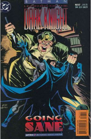 Batman: Legends of the Dark Knight 67 published by DC with cover art by Joe Staton