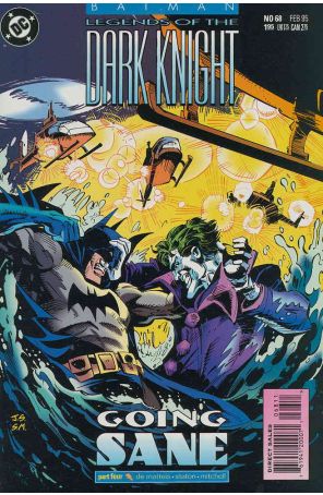 Batman: Legends of the Dark Knight 68 published by DC with cover art by Joe Staton