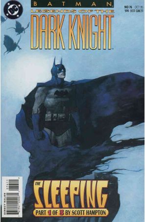 Batman: Legends of the Dark Knight 76 published by DC with cover art by Scott Hampton