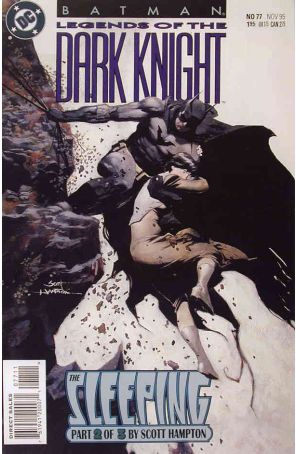 Batman: Legends of the Dark Knight 77 published by DC with cover art by Scott Hampton