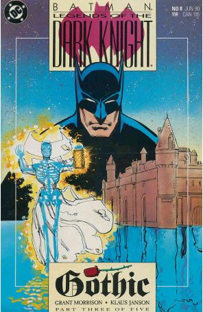 Batman: Legends of the Dark Knight 8 published by DC with cover art by Klaus Janson