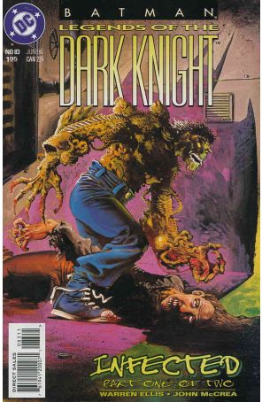 Batman: Legends of the Dark Knight 83 published by DC with cover art by John McCrea