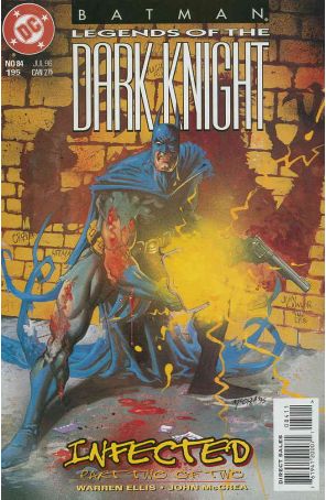 Batman: Legends of the Dark Knight 84 published by DC with cover art by John McCrea