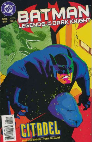 Batman: Legends of the Dark Knight 85 published by DC with cover art by Tony Salmons