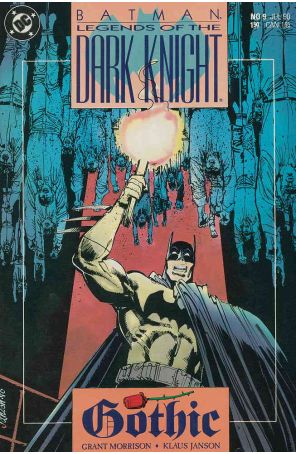 Batman: Legends of the Dark Knight 9 published by DC with cover art by Klaus Janson