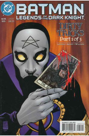 Batman: Legends of the Dark Knight 95 published by DC with cover art by Anthony Williams