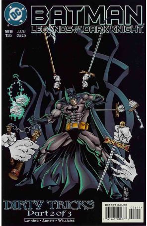 Batman: Legends of the Dark Knight 96 published by DC with cover art by Anthony Williams