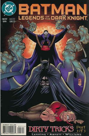 Batman: Legends of the Dark Knight 97 published by DC with cover art by Anthony Williams