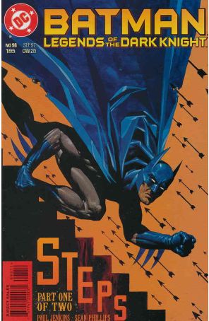 Batman: Legends of the Dark Knight 98 published by DC with cover art by Sean Phillips