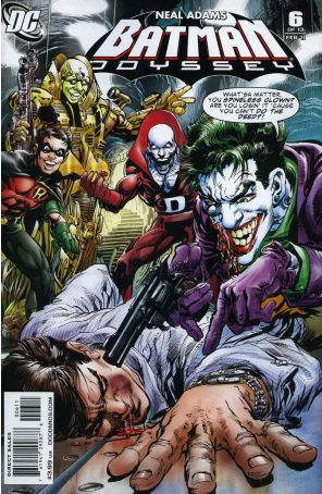 Batman: Odyssey 6 published by DC with cover art by Neal Adams