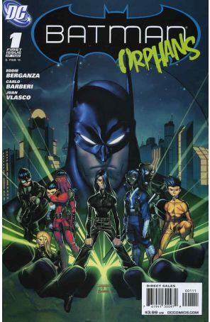 Batman: Orphans 1 published by DC with cover art by Carlo Barberi