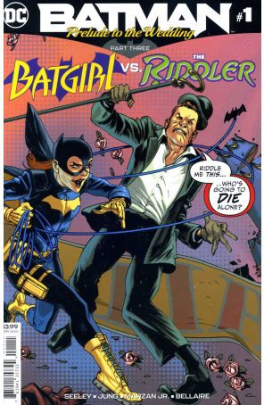 Batman: Prelude to the Wedding: Batgirl vs. Riddler 1 published by DC with cover art by Rafael Albuquerque