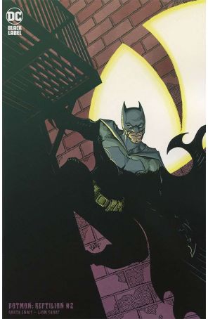 Batman: Reptilian 2A published by DC with cover art by Cully Hamner
