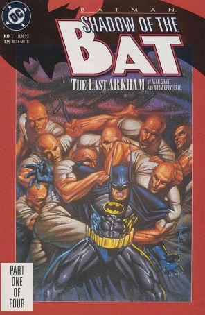 Batman: Shadow of the Bat 1 published by DC with cover art by Brian Stelfreeze