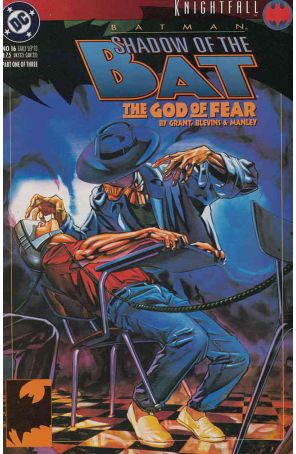 Batman: Shadow of the Bat 16 published by DC with cover art by Brian Stelfreeze