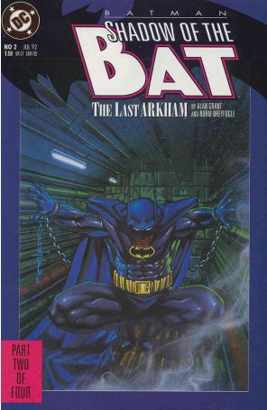 Batman: Shadow of the Bat 2 published by DC with cover art by Brian Stelfreeze