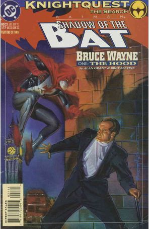 Batman: Shadow of the Bat 21 published by DC with cover art by Brian Stelfreeze