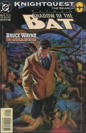 Batman: Shadow of the Bat 22 published by DC with cover art by Brian Stelfreeze