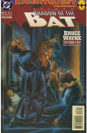 Batman: Shadow of the Bat 23 published by DC with cover art by Brian Stelfreeze