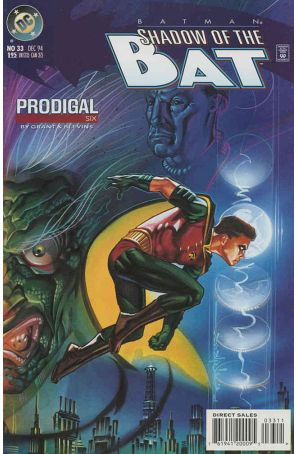 Batman: Shadow of the Bat 33 published by DC with cover art by Brian Stelfreeze