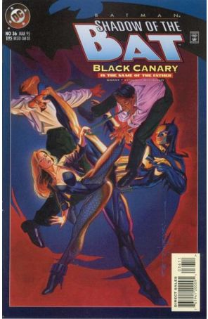 Batman: Shadow of the Bat 36 published by DC with cover art by Brian Stelfreeze